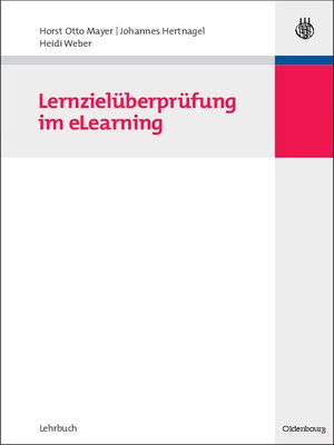 cover image of Lernzielüberprüfung im eLearning